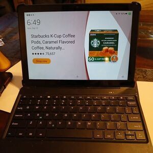 Amazon Kindle Fire HD 10 Plus 11th Gen 64GB WiFi Black w/Keyboard Bundle